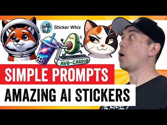 6 AI Sticker Hacks Everyone Should Be Using! PASSIVE INCOME with Print on Demand (ChatGPT Tutorial)