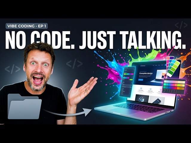Vibe Coding for Beginners: I Built a Real Website Without Writing Any Code