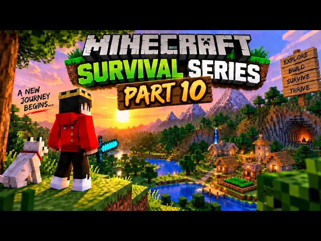 minecraft survival series part 10 minecraft live