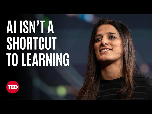 This Is How Kids Should Be Learning with AI | Priya Lakhani | TED