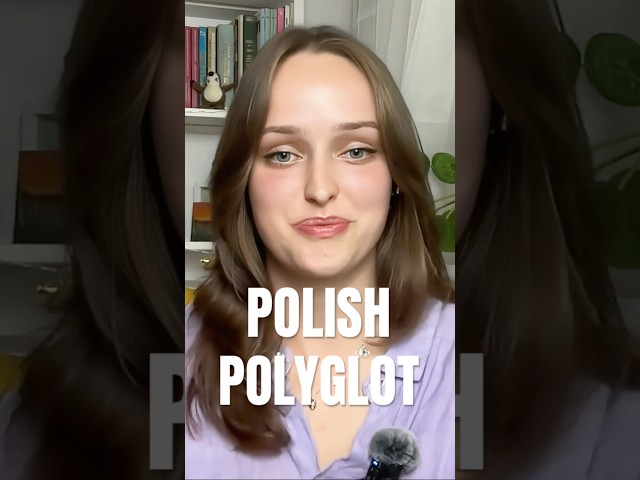 POLISH POLYGLOT GIRL 🇵🇱🇬🇧🇫🇷🇪🇸🇷🇺🇩🇰 #shorts