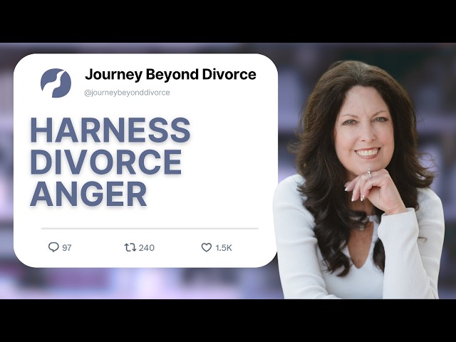 The Anger You Ignore Becomes the Resentment You Carry in Divorce