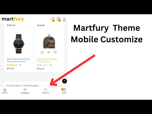 Martfury  theme mobile customize | ecommerce website bangla tutorial | Martfury woocommerce settings