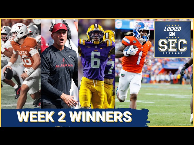 SEC Week 2 - Arch & Texas Stunner, Bama D!, Sooners Stink in Michigan | Week 2 SEC Winners & Losers!