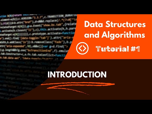 Introduction to Data Structures and Algorithms | Basics | Data Types | Tutorial #1