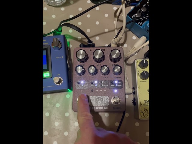 EAE Prismatic Wall pedal. Morph mode to move between two settings! #prismaticwallpedal