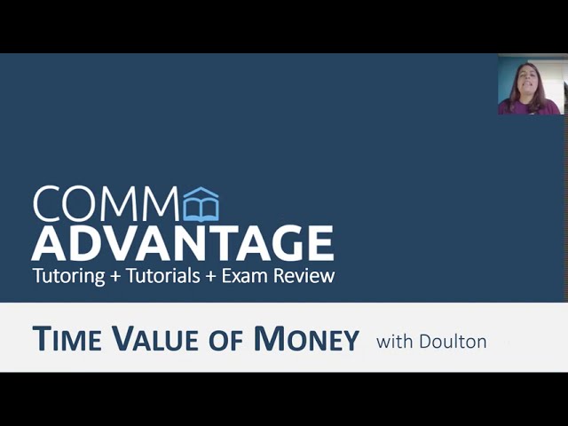 Time Value of Money