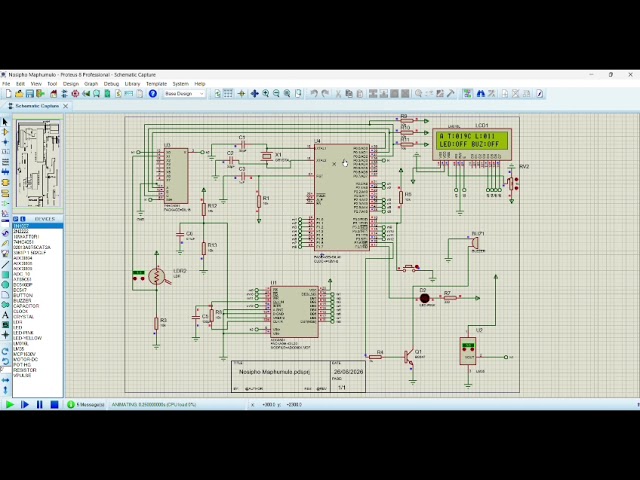 Intelligent environmental monitoring and alarm system using the 8051 microcontroller 