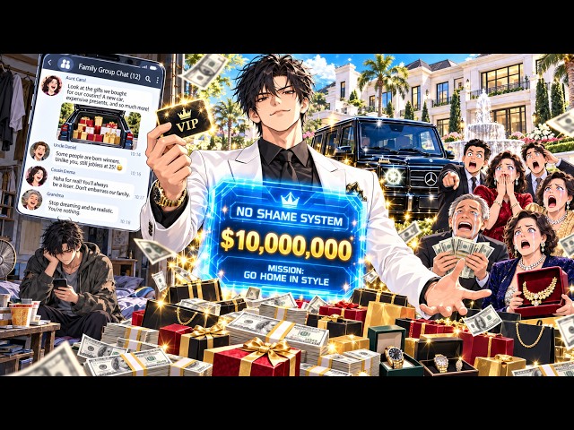 Poor Boy Mocked by Relatives at New Year Gets Tycoon System, $10M, Rises to World's Richest!