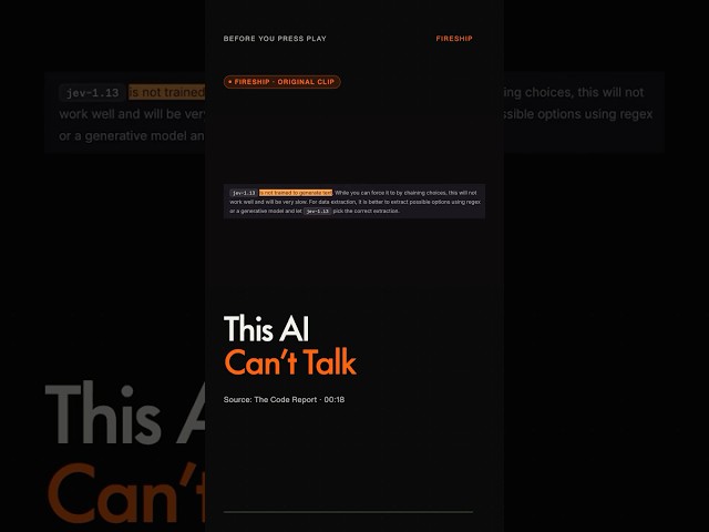 Jev: The AI Model That Can’t Chat