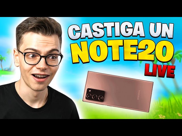 COMPETITIE DE FORTNITE - Castiga un GALAXY NOTE 20
