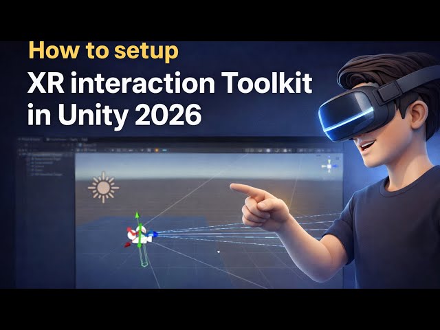 Setup XR Interaction Toolkit in Unity 2026 | Create AR VR Application