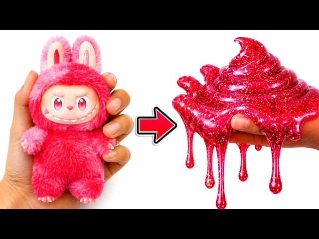 Making Slimes Inspired by LABUBU