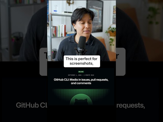 How to attach images and videos using the GitHub CLI