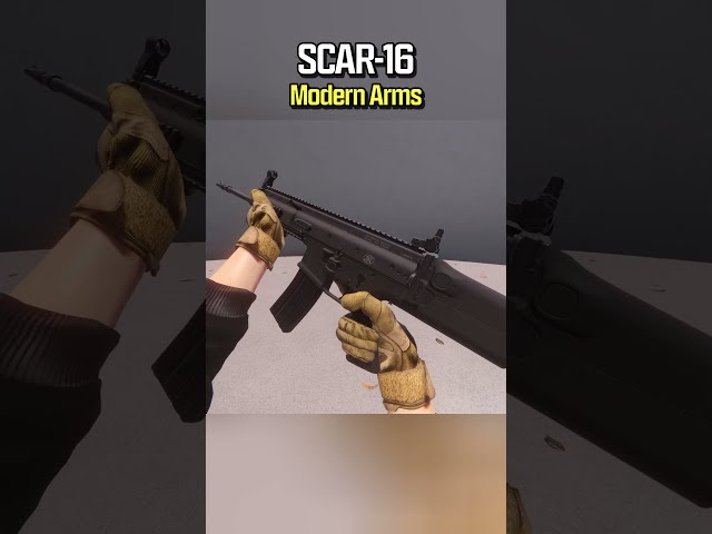 Modern Arms - SCAR 16 // #bonelab #vr #modernarms