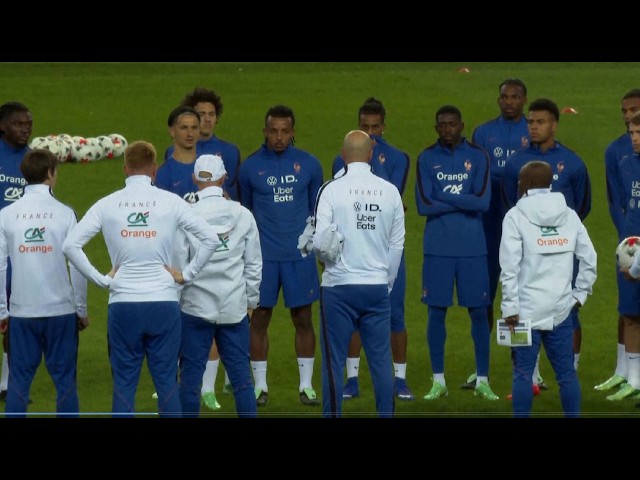 Zidane lays down the NEW Law at France training