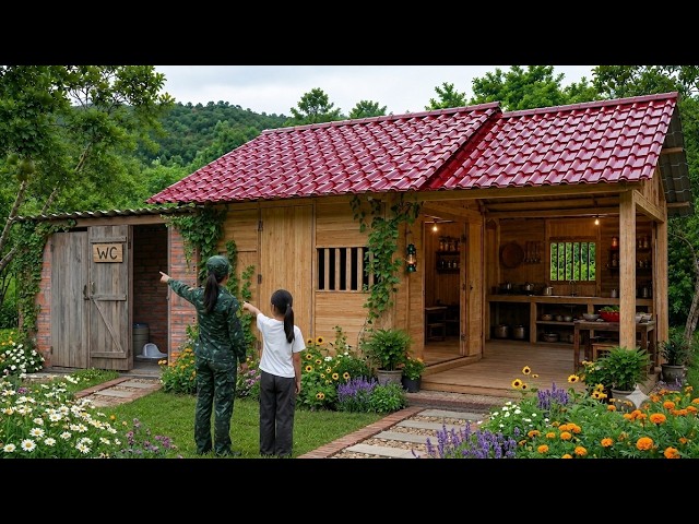 From Soldier to Single Mother: Van Builds a Home for Her and Her Daughter
