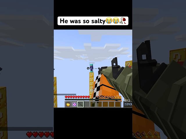 worst way to go out #minecraft #gaming
