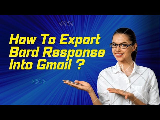 How To Export Bard Response Into Gmail ? | Google Bard Gmail Demo | Create A Draft Email Using Bard