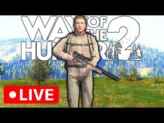 LIVE: Africa Hunt Then Sneaking Around in Way of the Hunter 2!
