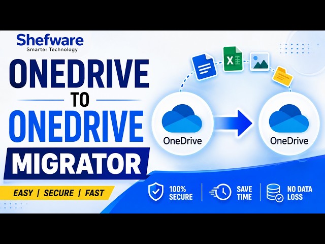 OneDrive to OneDrive Migration | Secure & Seamless Cloud Data Migration with Shefware#shorts #virals