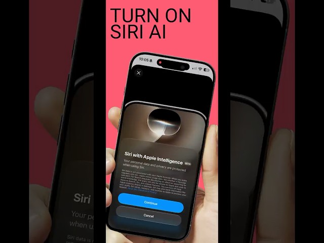 How-to Turn On Siri AI Beta (iOS 27) - Join Waitlist Now!