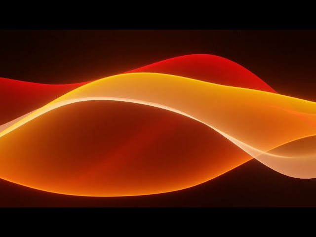 Orange & Red Abstract Wave | Motion Background | Live Wallpaper | Screensaver