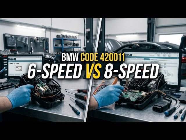 BMW Code 420011: Why Your BMW Gets Stuck in Park (ZF6HP vs ZF8HP Explained)