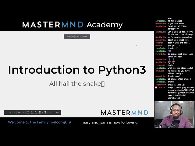 Intro to Coding with Python - Intro to Python3