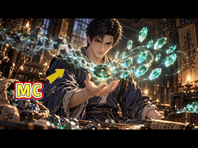 【FULL】He Died Broke From Overwork—Then His Broken Pendant Started Turning Junk Into Treasures!