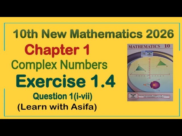 10th Class Math New Syllabus 2026 | Chapter 1 Ex 1.4 Q1 all parts Easy Solution