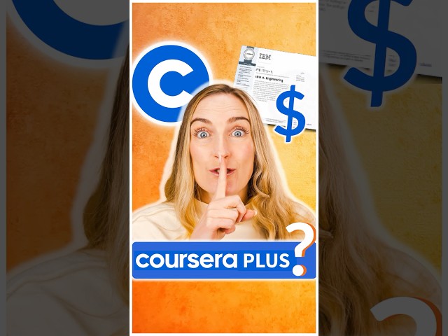 🎓⏱️ Is Coursera Plus Worth It? (60 Seconds)