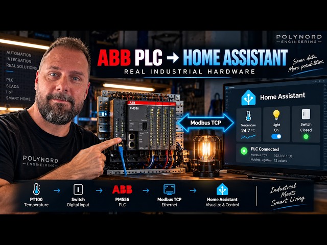 Industrial PLC + Home Assistant — It Actually Works