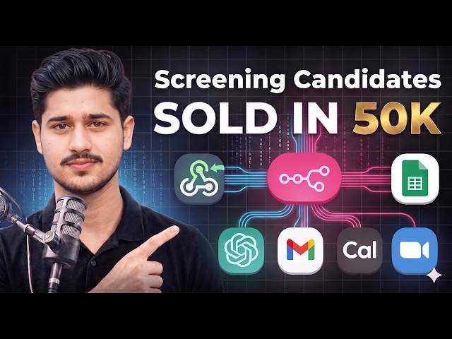 I Built an AI Recruiter Agent with n8n & Sold It for ₹50,000 | How Replaced a Hiring Team With Agent
