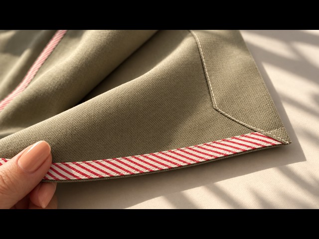 🔥Only Pros Know These Sewing Tricks for Perfect Bias Tape Edges Every Time!