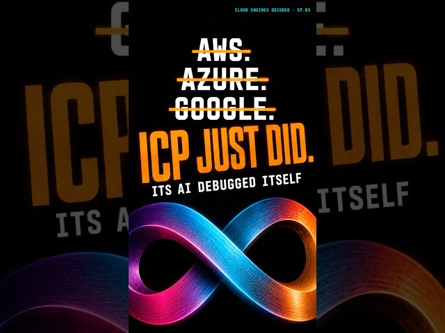 AWS Can't. Azure Can't. Google Can't. ICP Just Did.