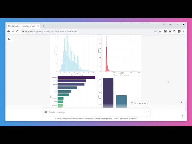 Demo of ChatGPT's Advanced Data Analysis (Oct. 2023)