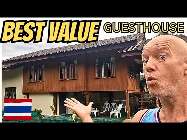 The BEST Guesthouse Deal in Thailand? 🇹🇭 Only $90 per Week in Chiang Mai!