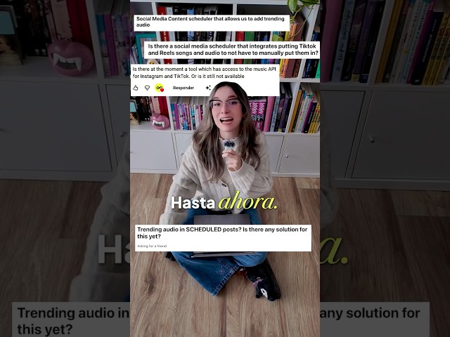 Schedule your TikTok videos with trending music #socialmedia #tiktoktips