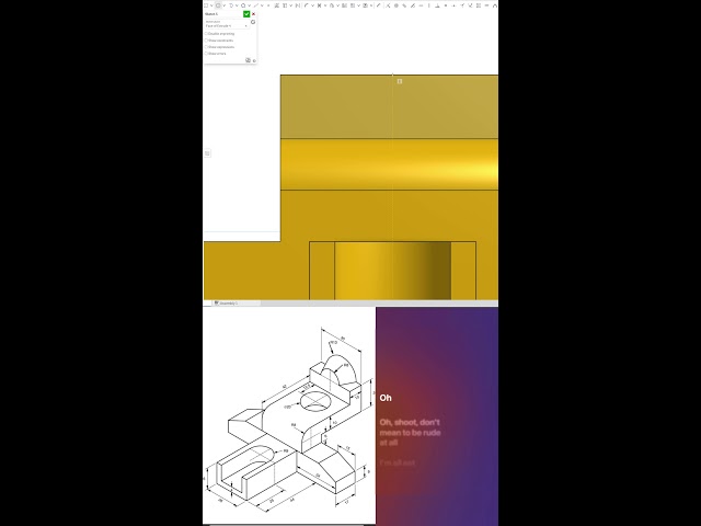 CAD Modelling Practice Drawings #2