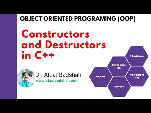 Constructors & Destructors in C++ Explained | OOP Tutorial | Object Initialization & Lifecycle