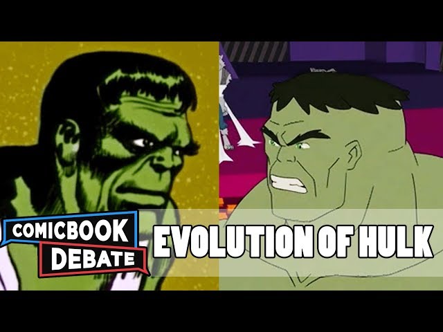 Evolution of Hulk in Cartoons in 14 Minutes (2017)