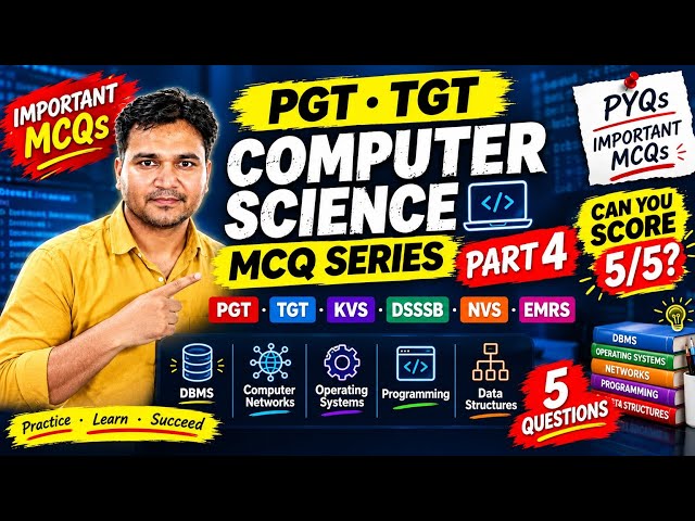 Can You Score 5/5? 🔥 | 5 Computer Science MCQs | Day 4