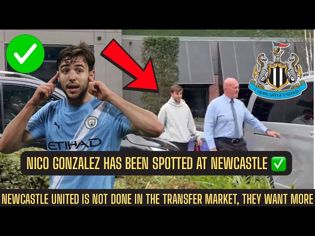 Nico Gonzalez HAS BEEN SPOTTED FOR HIS MEDICAL AT Newcastle + WE ARE NOT DONE ON TRANSFERS !!!!