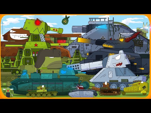 All series THREE SEASONS of Steel Monsters - Cartoons about tanks