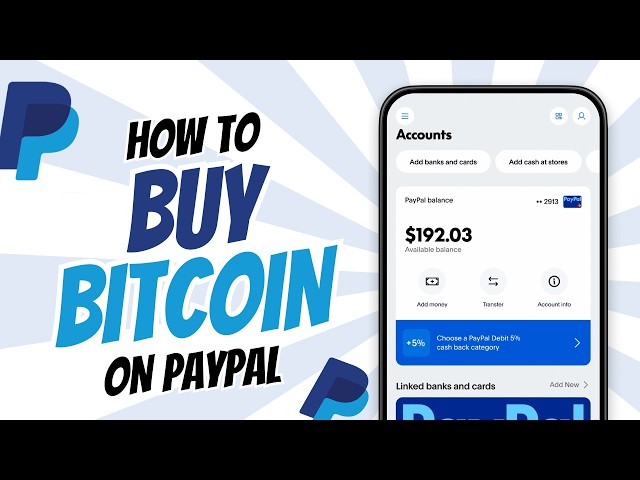 How to Buy Bitcoin in PayPal App (2026)
