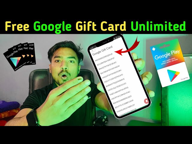 How to get free Google redeem code | Free Fire Redeem codes Free | Redeem code trick-4 | Gift Card