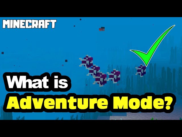 MINECRAFT | What is Adventure Mode?