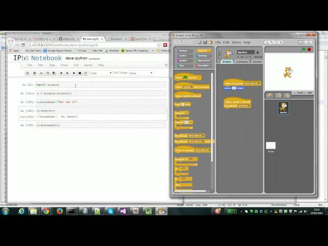 Scratch Python Interaction