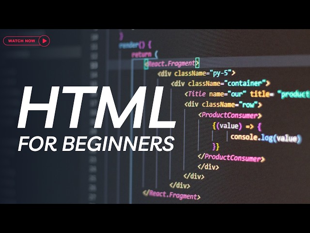 HTML Tutorial For Beginners | Learn How To Code In HTML | How To Start Coding | HTML Tutorial
